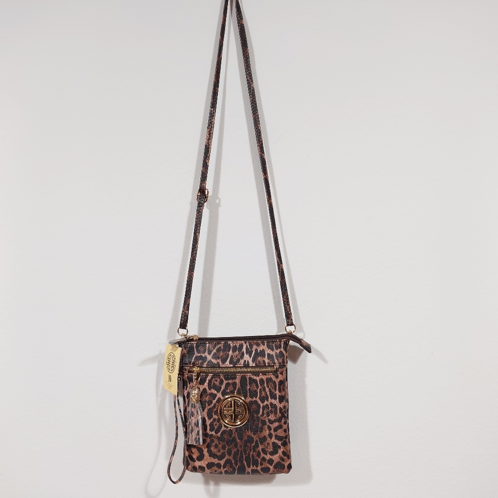 JCH Collection leopard print crossbody bag – NWT